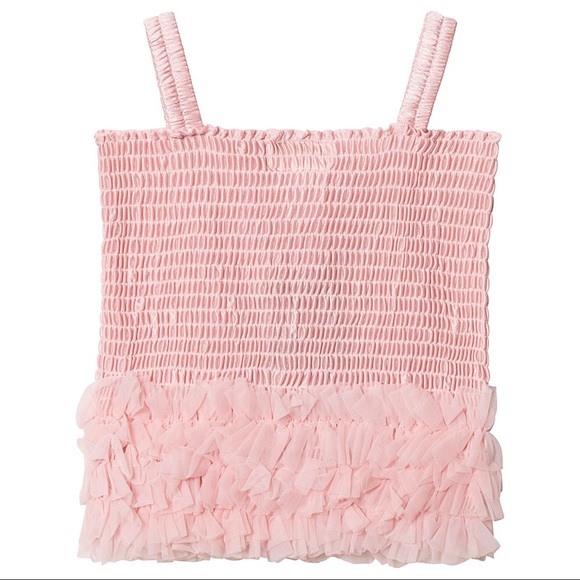 Pink Ruffled Kids Top - Picture 2 of 5